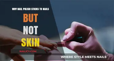 Why Nail Polish Adheres to Nails, Not Skin: The Science Explained