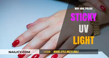 Why Nail Polish Stays Sticky Under UV Light: Explained