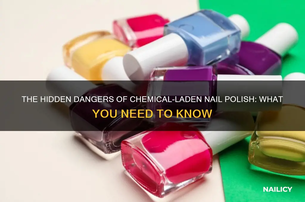 why nail polish with chemicals