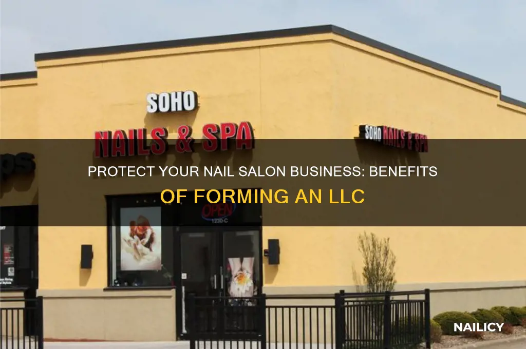 why nail salon form llc