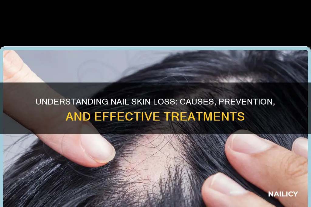 why nail skin loss
