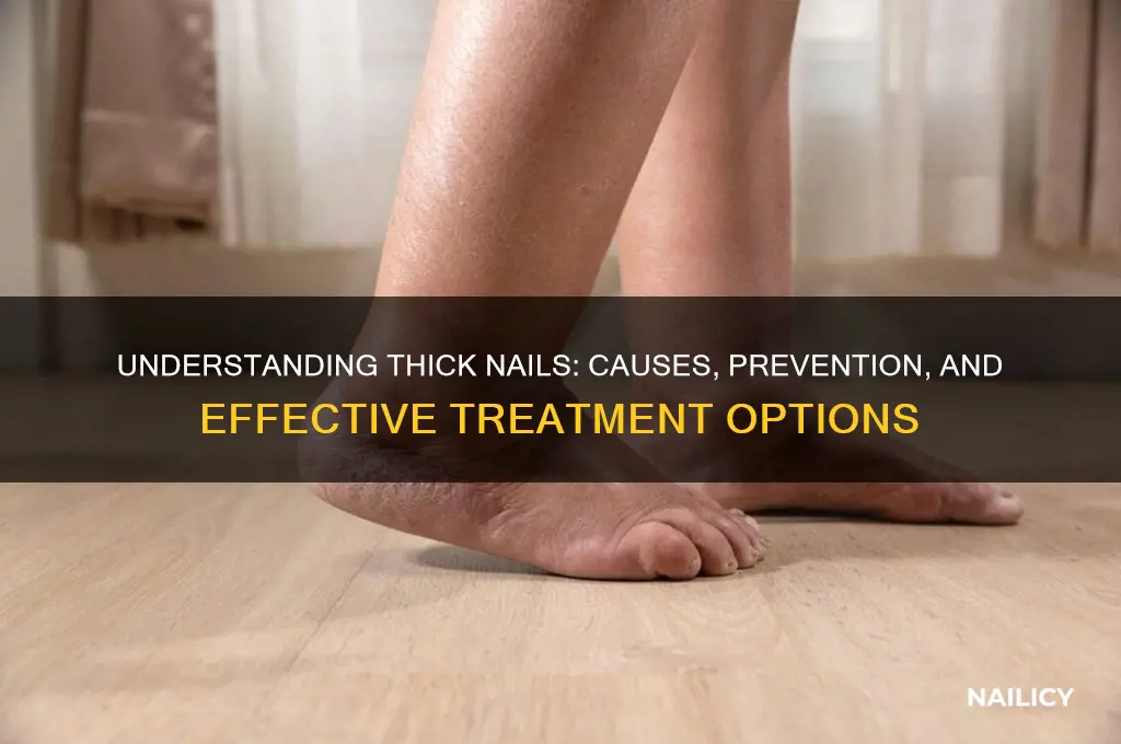 why nails become thick