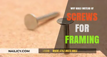 Nails vs. Screws: The Superior Choice for Framing Explained