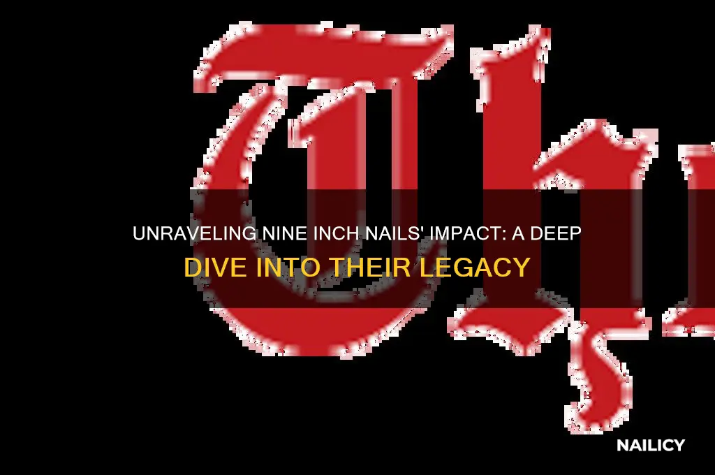 why nine inch nails