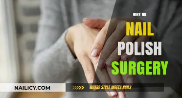 Why Nail Polish and Surgery Don't Mix: Risks and Reasons