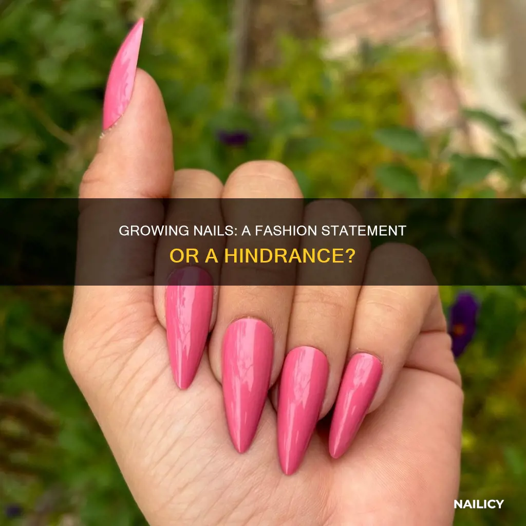 why not grow out your nails