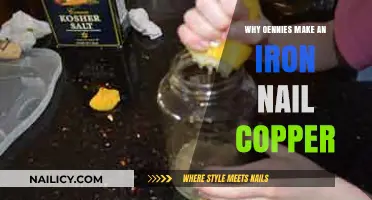How Pennies Transform Iron Nails into Copper: A Chemical Reaction Explained