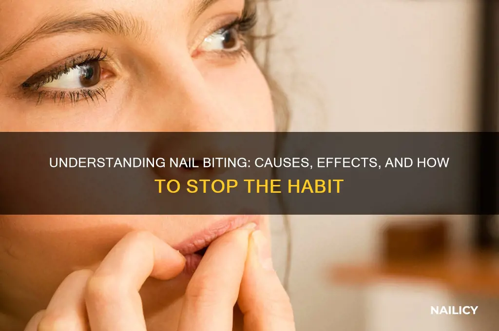 why peoplechew there nails