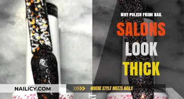 Why Salon Nail Polish Looks Thicker: Uncovering the Application Secrets