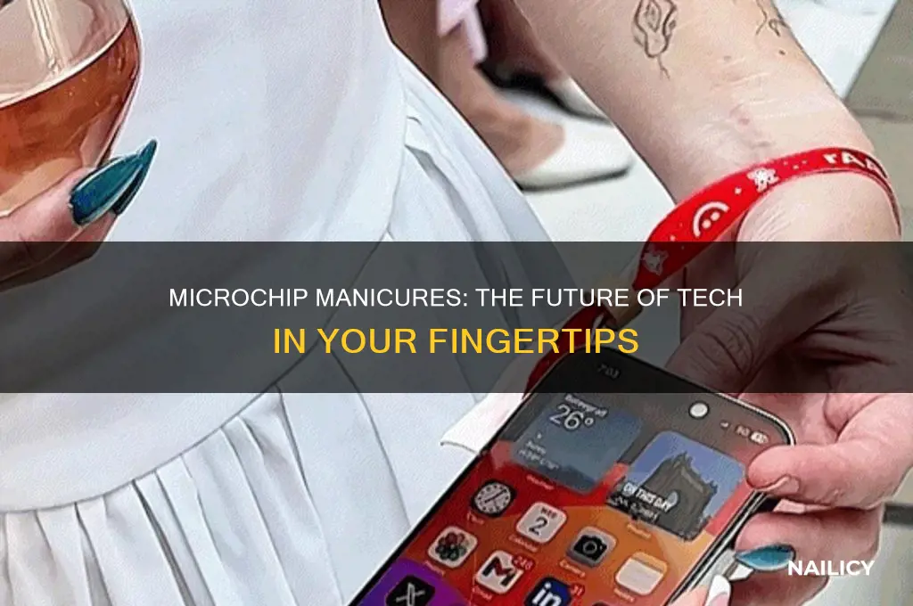 why put a microchip in your nail