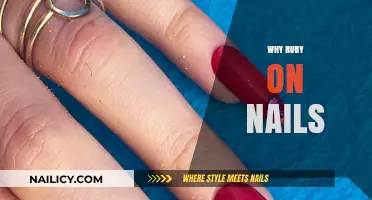 Why Ruby on Nails? Unveiling the Beauty Trend's Allure and Appeal