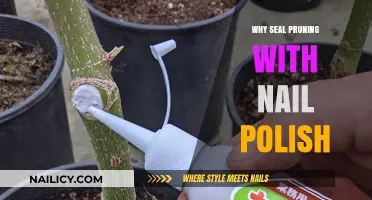 Seal Pruning Wounds with Nail Polish: A Gardening Hack Explained