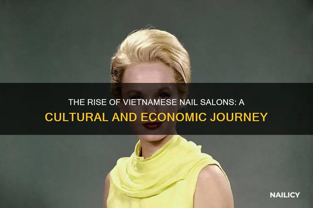 why so many vietnamese nail salons