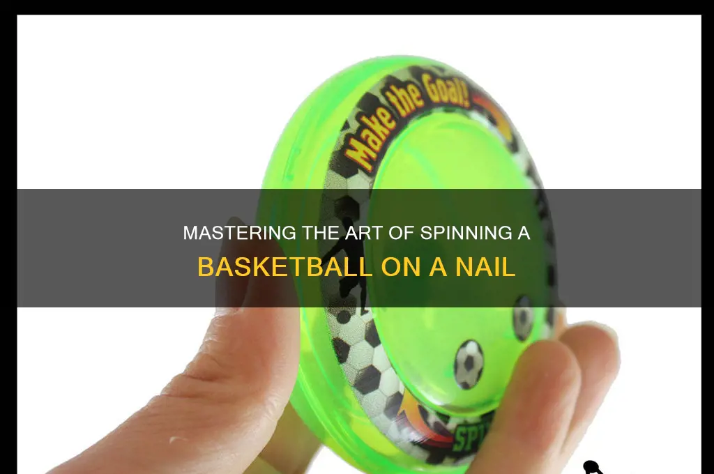 why spin a basketball on the nail
