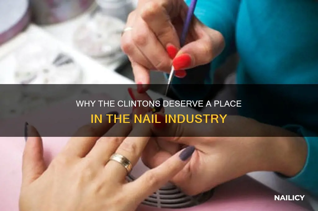 why the clintons should be in nail