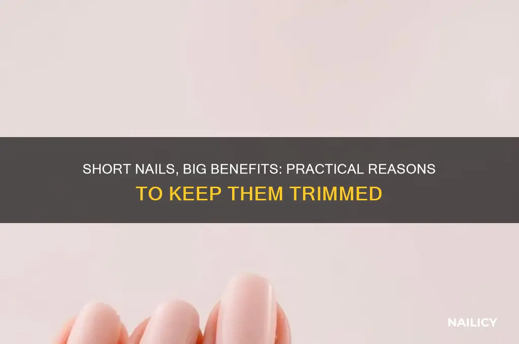 why to keep short nails