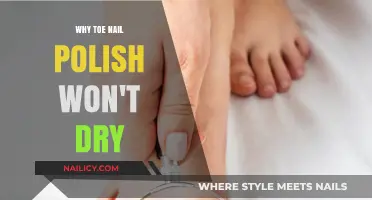 Why Your Toe Nail Polish Won't Dry: Common Mistakes & Fixes