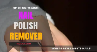 Foil Hack: Remove Nail Polish with Acetone