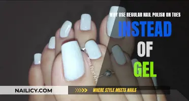 Gel vs. Regular Nail Polish: Toes Prefer Regular