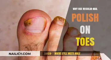 Why Regular Nail Polish on Toes? Benefits and Tips
