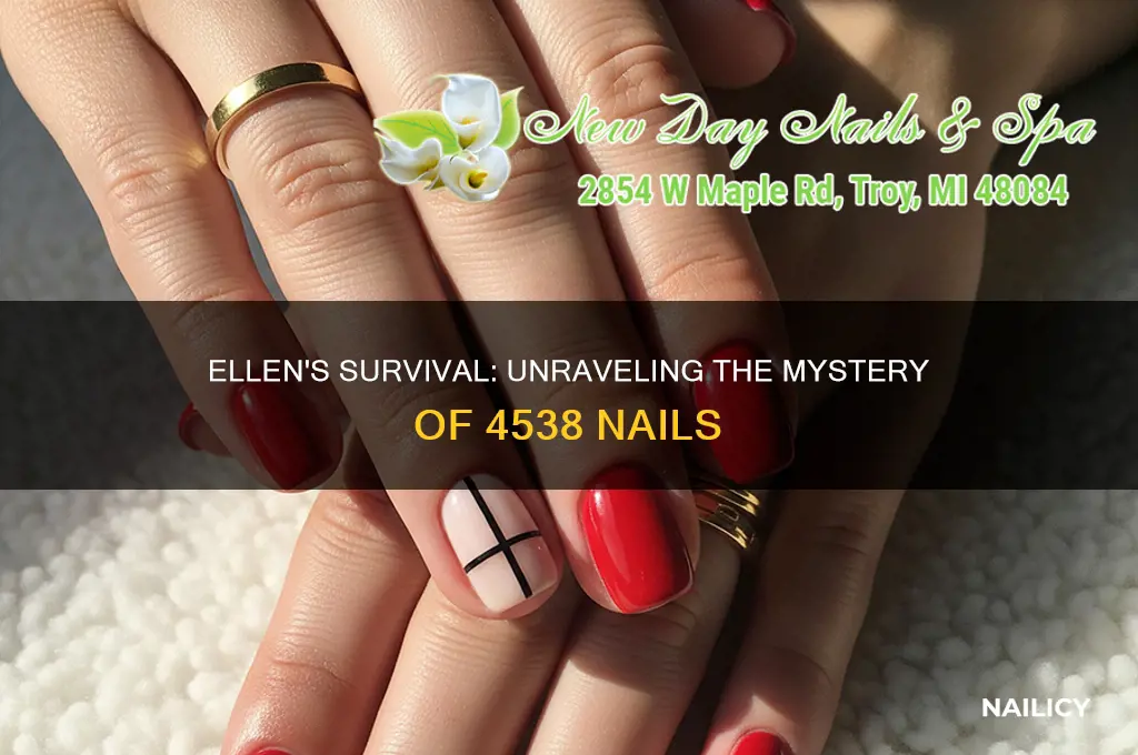 why was ellen safe when 4538 nails