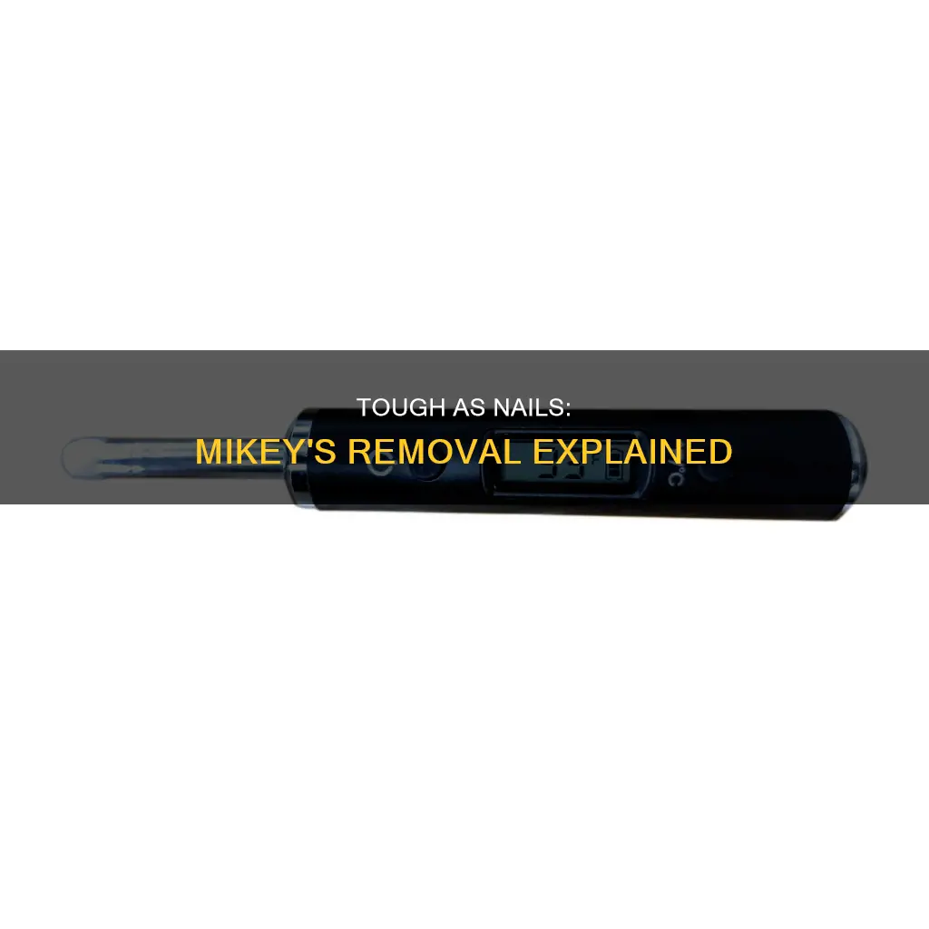 why was mikey removed from tough as nails