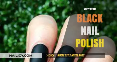 Why Black Nail Polish is a Timeless and Edgy Style Statement