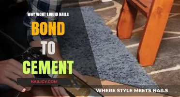 Why Liquid Nails Fails to Bond with Cement: Key Factors Explained