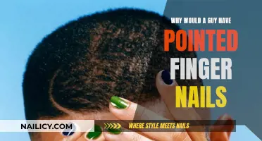 The Mystery of Men's Pointed Nails: A Style or Something Else?