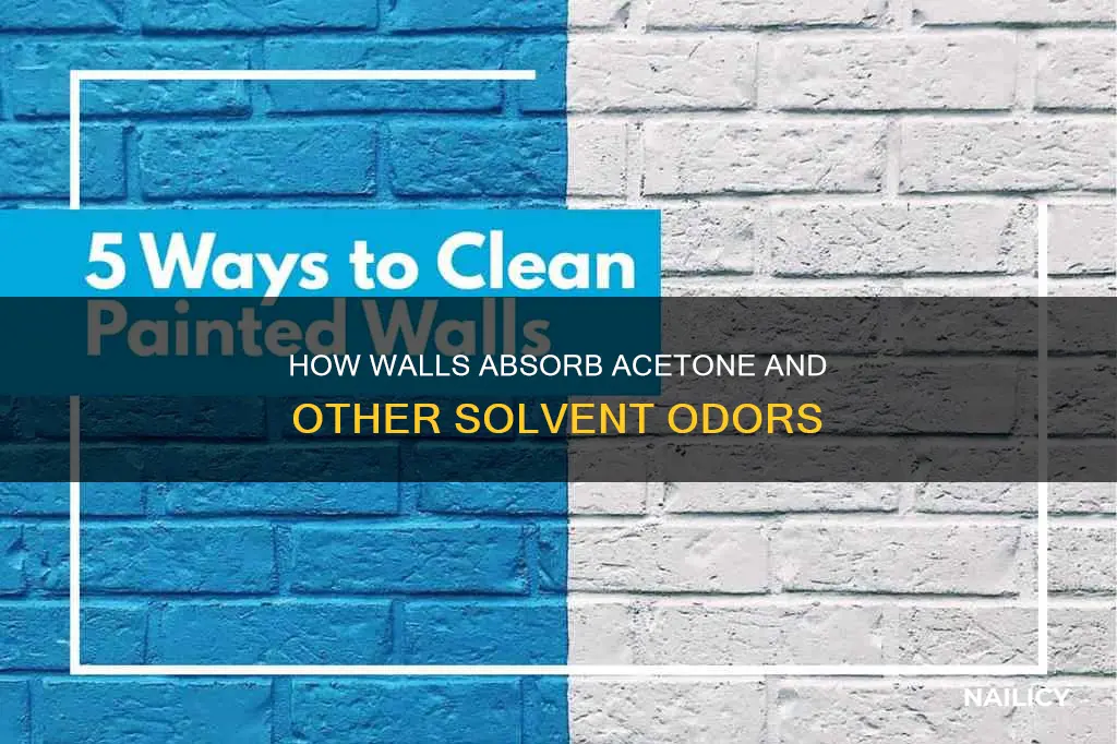 why would a wall smell like nail polish remover