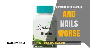 Biotin's Dark Side: How It Can Worsen Hair and Nails