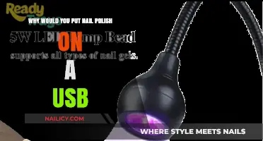 Unusual USB Hack: Nail Polish Protection and Customization Explained