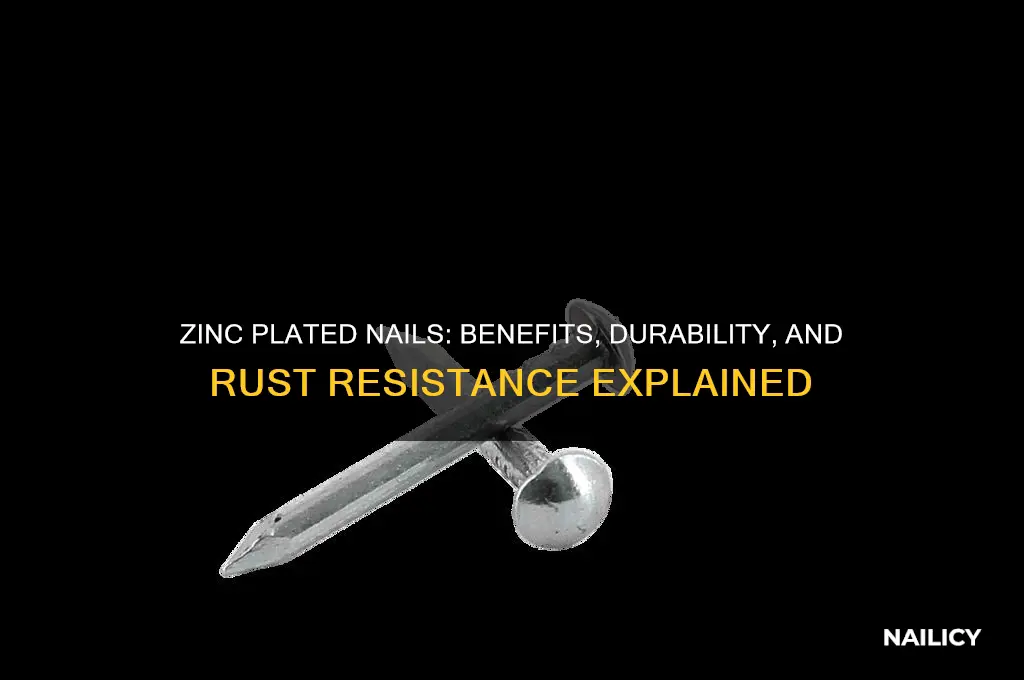 why zinc plated nails