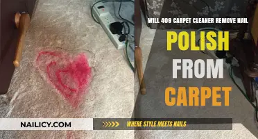 Carpet Cleaning: Removing Nail Polish Stains with 409 Cleaner