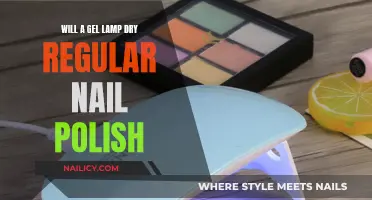 Gel Lamp's Effect on Regular Nail Polish