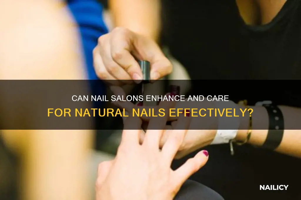 will a nail salon do natural nails