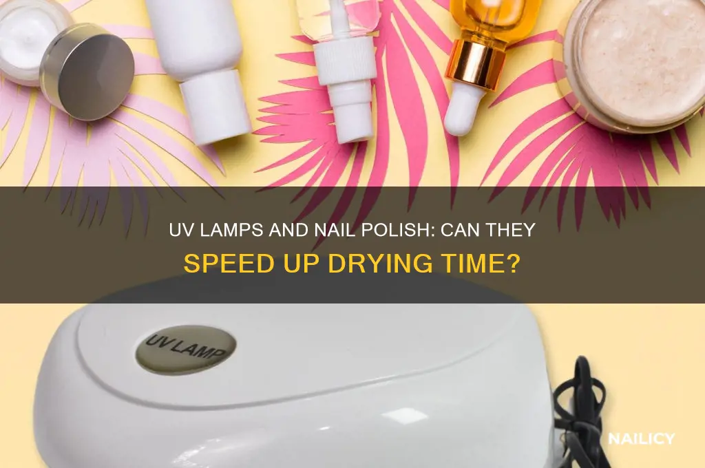 will a uv lamp dry normal nail polish