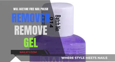 Does Acetone-Free Nail Polish Remove Gels?