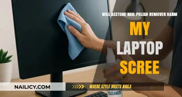 Can I Use Acetone to Clean My Laptop Screen?