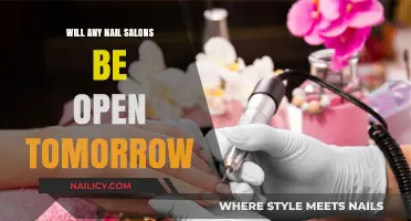 Nail Salons Open Tomorrow: Your Guide to Last-Minute Appointments