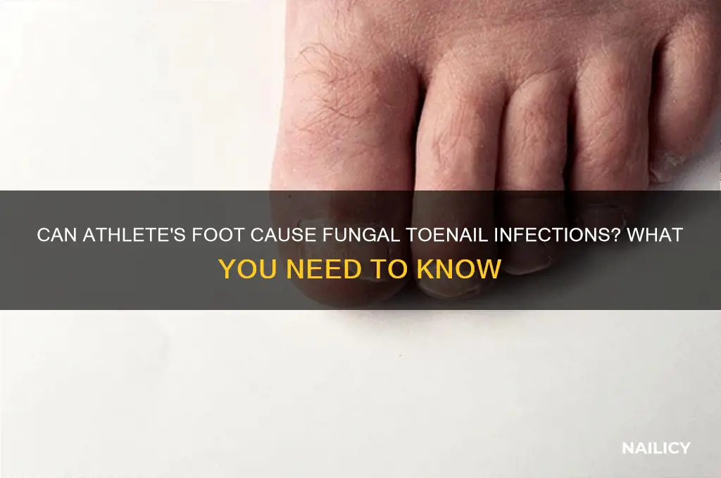 will athletes foot make your fert nail