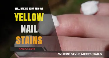 Baking Soda: A Natural Remedy for Yellow Nail Stains