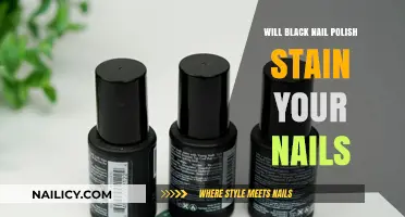 Does Black Nail Polish Stain? Tips to Prevent Discoloration