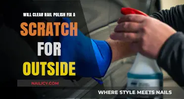 Can Clear Nail Polish Repair Outdoor Scratches? Quick Fix Guide