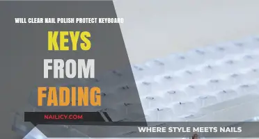 Can Clear Nail Polish Prevent Keyboard Key Fading? A Simple Hack