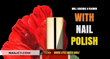 Preserving Petals: The Effects of Coating Flowers with Nail Polish