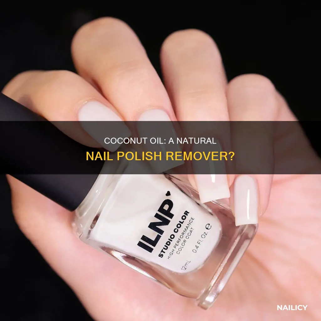 will coconut oil remove nail polish