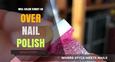 Can Color Street Nail Strips Be Applied Over Existing Polish?