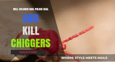 Can Colored Nail Polish Seal and Kill Chiggers? The Truth Revealed