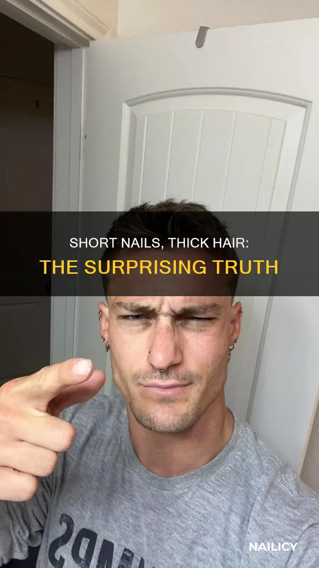 will cutting your nails short prevent hair loss